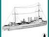HMS CAMPBELTOWN SHIP 3D Model .max
