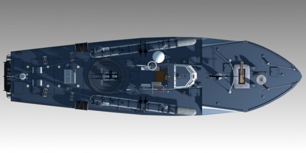 Vosper MTB 3D Model .obj