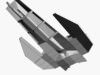 Feisar Ship 3D Model .max .obj .3ds .fbx .dxf