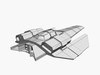 Feisar Ship 3D Model .max .obj .3ds .fbx .dxf