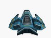 Feisar Ship 3D Model .max .obj .3ds .fbx .dxf