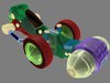 Apeiron Concept Vehicle 3D Model .max