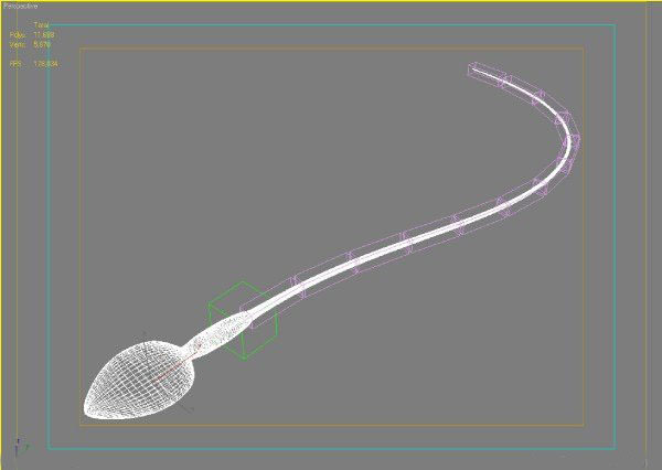 Sperm 3D Model Sperm 3D Model .max