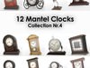 12 Mantel Clocks Nr4 3D Model