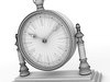 Mantel Clock 07 3D Model .max .obj .3ds .lwo .lw .lws