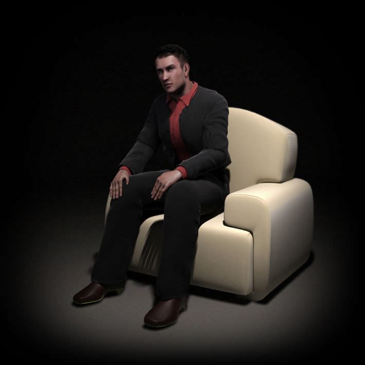 Professional Male 3D Model by Professional Male 3D Model by