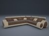 Ultra Modern Sofa Corner 3D Model .max .obj .fbx .c4d