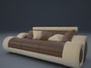 Ultra Modern Sofa 3x 3D Model