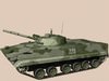 BMP3 Russian light infantry tank 3D Model