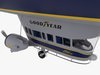 Good Year Blimp, zeppelin 3D Model .max .obj .3ds .fbx .ma .mb