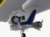Good Year Blimp, zeppelin 3D Model .max .obj .3ds .fbx .ma .mb