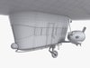 Good Year Blimp, zeppelin 3D Model .max .obj .3ds .fbx .ma .mb