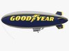 Good Year Blimp, zeppelin 3D Model .max .obj .3ds .fbx .ma .mb