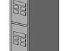 Locker_double vertical. 3D Model .rfa