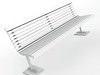Park Bench 3D Model .max .obj .3ds .lwo .lw .lws