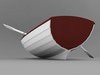 Rowboat 3D Model .max .obj .3ds .lwo .lw .lws