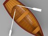 Rowboat 3D Model .max .obj .3ds .lwo .lw .lws