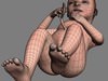 Human Fetus 41 Weeks 3D Model .max .obj .3ds .fbx .lwo .lw .lws .c4d
