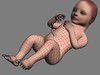 Human Fetus 41 Weeks 3D Model .max .obj .3ds .fbx .lwo .lw .lws .c4d