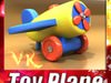 Wooden Toy Plane 3D Model