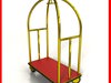 Hotel Luggage Cart High Detail 3D Model