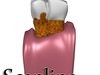 Tooth Dental Plaque High Detail 3D Model .max .obj .3ds .fbx