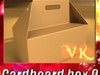 Photorealistic Cardboard Carrier Box High Res 3D Model