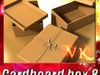 Photorealistic Cardboard Box 3D Model