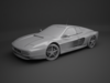 Ferrari Testarossa 3D Model .max .obj .3ds