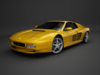 Ferrari Testarossa 3D Model .max .obj .3ds