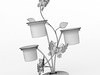 Candle Holder 04 3D Model .max .obj .3ds .lwo .lw .lws