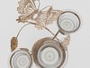 Candle Holder 04 3D Model .max .obj .3ds .lwo .lw .lws