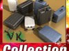 Suitcase Collection High Detail 3D Model