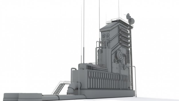 communication center 3D Model .max .obj .3ds .fbx