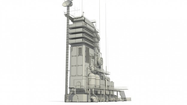communication center 3D Model .max .obj .3ds .fbx