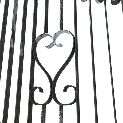Wrought Iron Gate 01 3D Model .max .obj .3ds .fbx