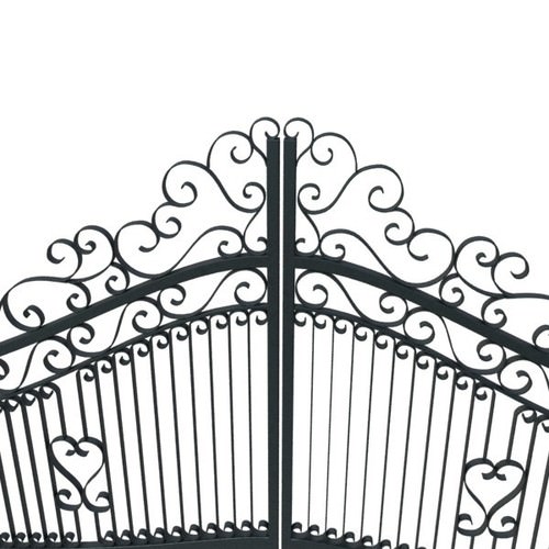 Wrought Iron Gate 01 3D Model .max .obj .3ds .fbx