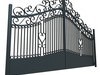 Wrought Iron Gate 01 3D Model .max .obj .3ds .fbx