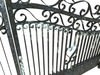 Wrought Iron Gate 01 3D Model .max .obj .3ds .fbx