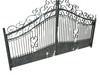 Wrought Iron Gate 01 3D Model .max .obj .3ds .fbx