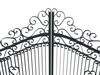 Wrought Iron Gate 01 3D Model .max .obj .3ds .fbx