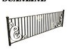 Wrought Iron Fence 01 High res 3D Model .max .obj .3ds .fbx