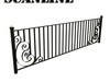 Wrought Iron Fence 01 High res 3D Model .max .obj .3ds .fbx