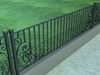 Wrought Iron Fence 01 High res 3D Model .max .obj .3ds .fbx