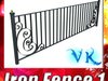 Wrought Iron Fence 01 High res