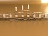 Bicycle Chain Link High res 3D Model .max .obj .3ds .fbx