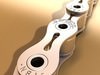 Bicycle Chain Link High res 3D Model .max .obj .3ds .fbx