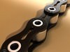Bicycle Chain Link High res 3D Model .max .obj .3ds .fbx