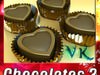 Chocolate Candy Heart Shaped