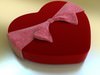 Chocolate Candy Pieces in Heart Box 3D Model .max .obj .3ds .fbx